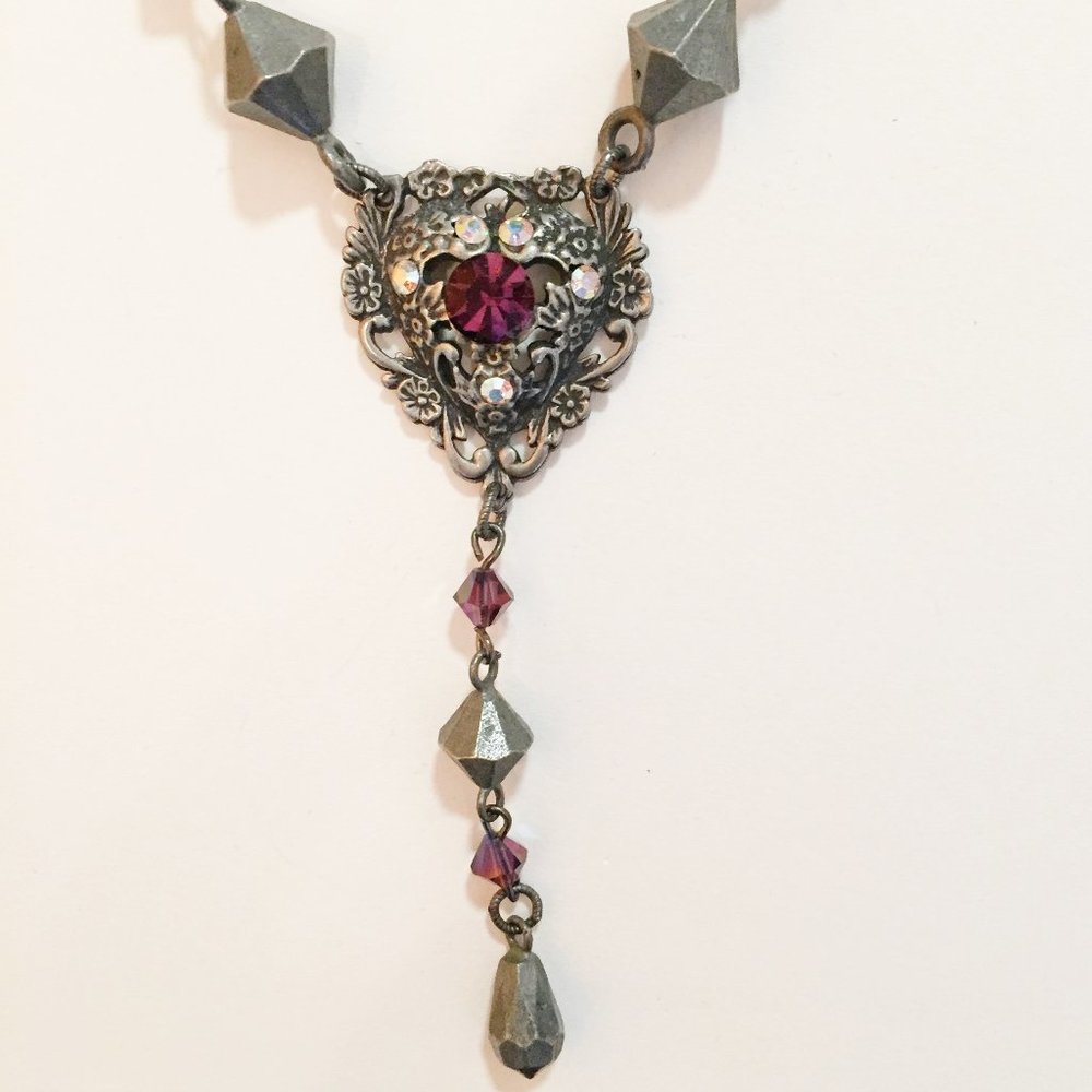 One-of-a-kind Adjustable Necklace & Earrings